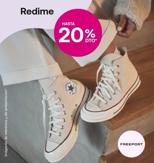 Freeport Redime hasta 20% DTO*