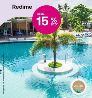 Hotel Sol Caribe Campo Redime hasta 15% DTO*