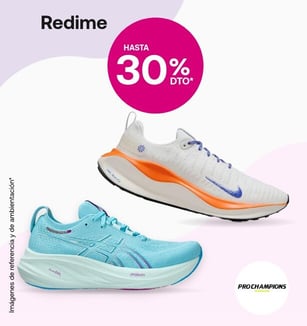 Prochampions Redime hasta 30% DTO*