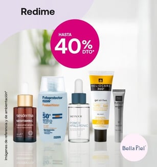 Bella Piel Redime hasta 40% DTO*