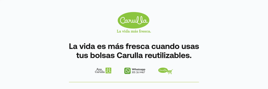 Carulla reutilizables