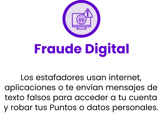 Suplantación: se hacen pasar por Puntos Colombia para pedir datos o códigos.