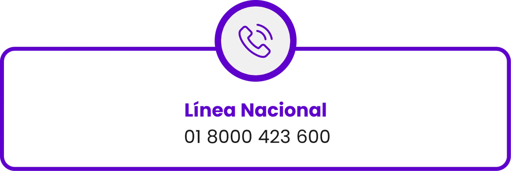 Línea Nacional 01 8000 423 600