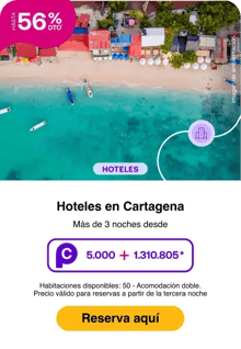 Oferta de hoteles Cartagena