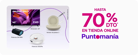 Ofertas de la Tienda Online Puntomanía