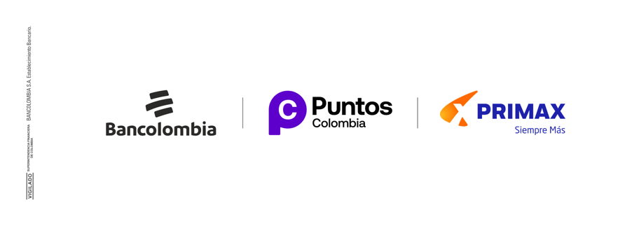 Bancolombia, Puntos Colombia y Primax. Términos y condiciones de Gana y Punto 2026