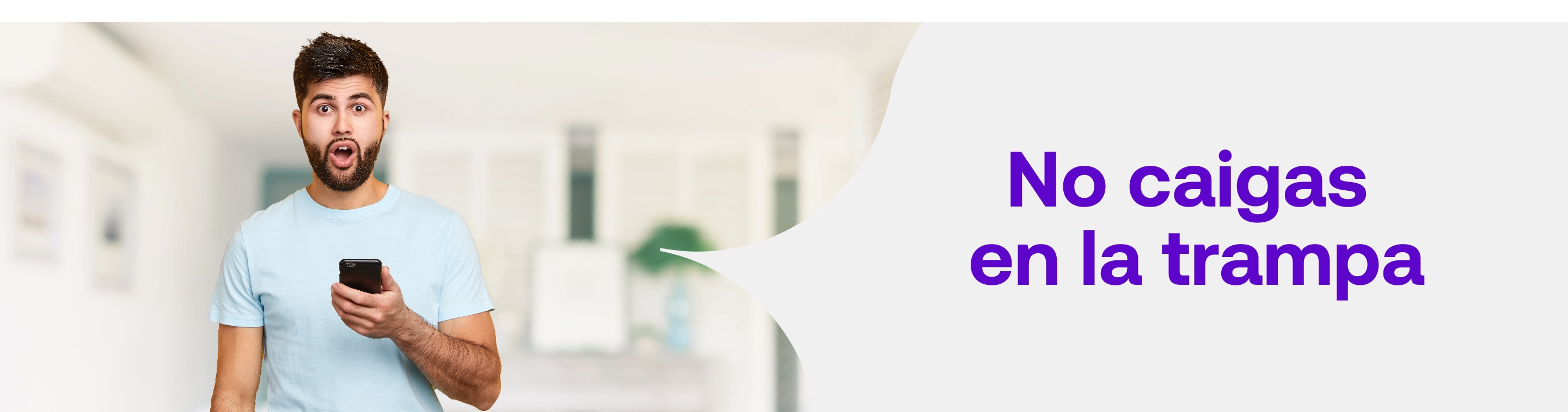 Banner alerta de inseguridad