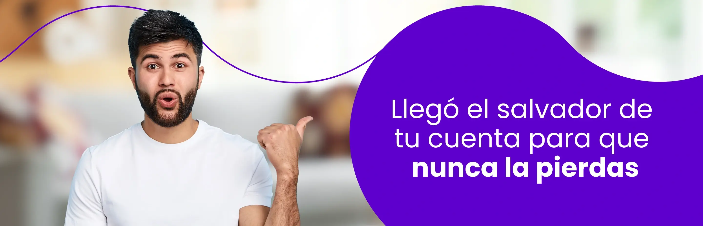 Llegó el salvador de tu cuenta para que nunca la pierdas